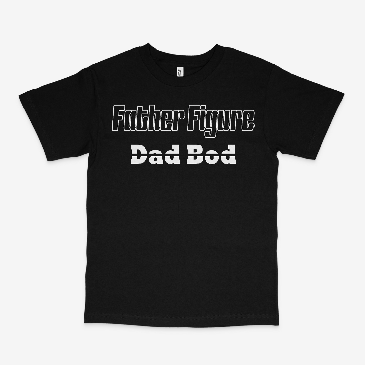 FATHER FIGURE TEE BLK/BLK