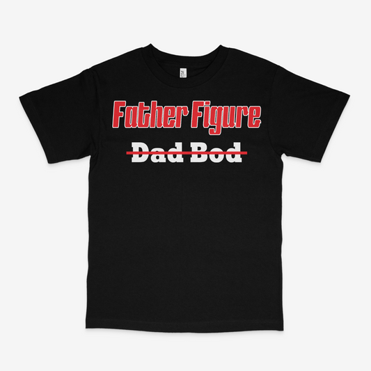 FATHER FIGURE TEE BLK/RED